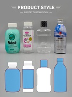 Manchon thermorétractable en PVC PET imprimé sur mesure pour l'étiquetage des flacons de cosmétiques et de soins de la peau