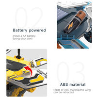 Juguete Solar, Kit de Motor STEAM para Armar, Energía Solar, 46 Piezas, Coche de Exploración de Marte, Modelos Científicos, Juguete Educativo STEM para Niños