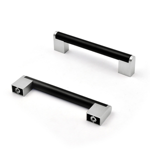 Schwarz/Silber/Gold Farbige Edelstahl Gebürstete Nickel Moderne Küchenschrank- und Kleiderschrank-Schubladengriffe - Product Image 2