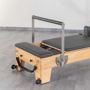 Пилатес-реформер Jereathy из дуба с полуколонной стойкой, с возможностью нанесения логотипа, хит продаж - Product Image 2