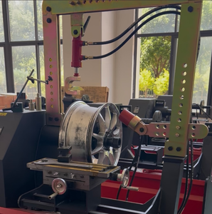 2025新しいタイプのレーザー走査ホイールCNCマシン重いワイヤー描画装置アイテム番号LYH-ZXLSJAWR-900 - Product Image 2