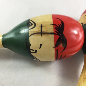 Martillos de arena de percusión Orff de madera con patrón de bosque de cocos, par para aprendizaje musical y entrenamiento de ritmo - Product Image 5