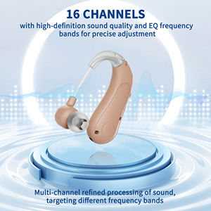 Amplificador de sonido rápido y seguro de 16 canales Dispositivos de asistencia auditiva para personas mayores Audífonos de buena calidad para personas mayores - Product Image 4