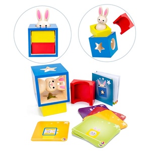 ของเล่นเสริม<span class=keywords><strong>พัฒนา</strong></span>การ กระต่ายน้อยในกล่องวิเศษ ตัวต่อไม้สำหรับเด็กเล็ก เด็กวัยหัดเดิน - Product Image 5