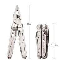 Oem Daicamping Dl30 Outils multifonctions pliables DIY avec pièces remplaçables, couteaux, ciseaux, coupe-fils, équipement de survie EDC manuel