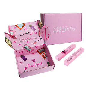 Boîte en carton ondulé d'expédition personnalisée Boîte à chaussures laminée <span class=keywords><strong>double</strong></span> <span class=keywords><strong>face</strong></span> avec impression de vêtements Boîte <span class=keywords><strong>aux</strong></span> <span class=keywords><strong>lettres</strong></span> d'avion rigide pliée - Product Image 6