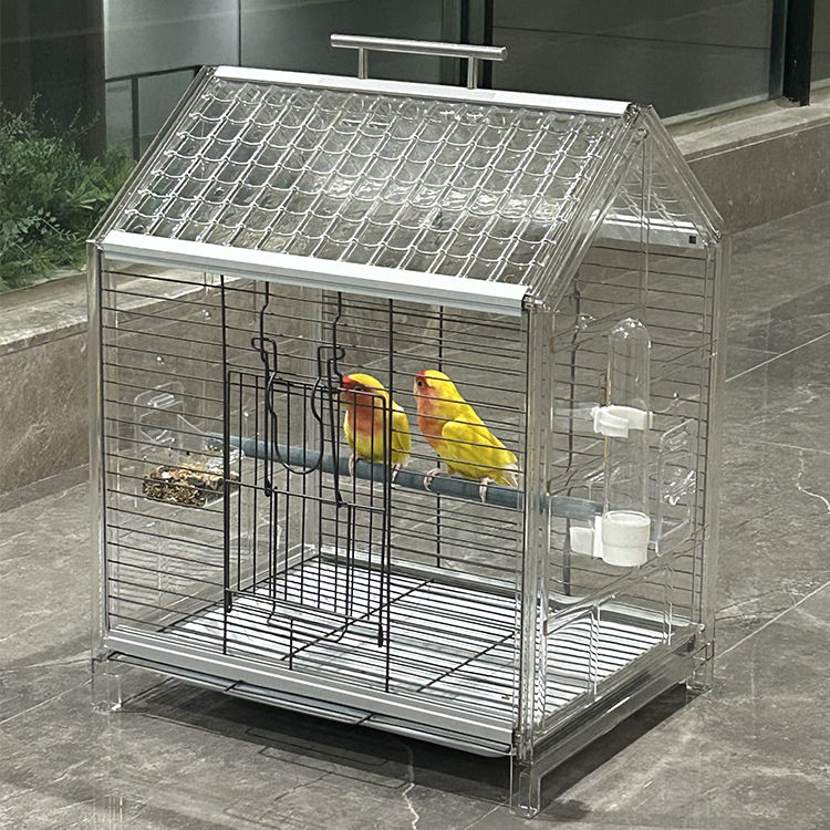 Luxury African Grey Travel Cage Prevue Pet Products Signature