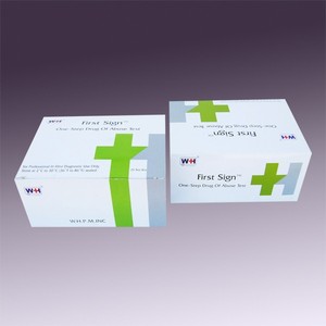 Kit de test rapide de dépistage de drogues 2026 en promotion, carte de test rapide pour panneau unique Classe II avec marquage CE et US510K de WHPM - Product Image 4