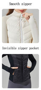 Veste d'hiver pour femmes personnalisée en 4 couleurs, veste d'équitation d'hiver, 90% de duvet de canard blanc, vestes pour femmes, hauts d'équitation - Product Image 6