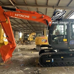 Excavatrice d'occasion Hitachi Zaxis120, 12 tonnes, sur chenilles en caoutchouc, taille moyenne, modèle 2023, godet de 0,6 m, moteur Yanmar - Product Image 5