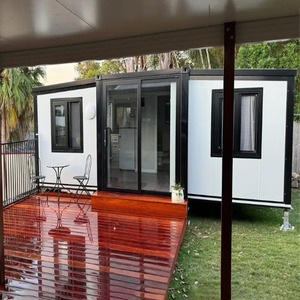 Casa Contenedor de Acero Prefabricada Portátil de 20/40 Pies, con Energía Solar, Diseño Ecológico, Plegable y Expandible, para Sala de Estar o Gimnasio - Product Image 1