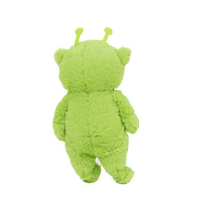 Alien Cat Plushie Green <b>Soft</b> <b>Stuffed</b> Animal <b>Toy</b> For Kids Birthday Gift 2 To 4 Years Unisex - Product Image 3