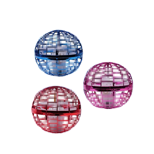 Mini Dron de Alta Calidad con Vuelo Mágico de 360 Grados, Bola LED <span class=keywords><strong>Voladora</strong></span>, Juguete OVNI, Avión RC con Baterías Incluidas - Product Image 1