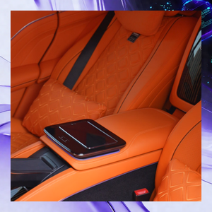 <span class=keywords><strong>2022</strong></span> Mercedes-Benz GLS450 (X167) Actualización Maybach Kit de moldura de 4 plazas -- Naranja - Product Image 3