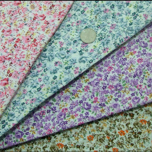 100% algodón Calico estampado tejido 100gsm 58 "/60" para acolchado - Product Image 1