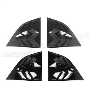 Car Side Rear <b>Window</b> Louver Shutter <b>Cover</b> for Dodge Challenger 2010 Body Kit Car Accessories - Product Image 5