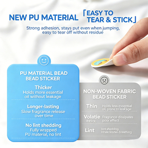 Autocollant Répulsif Moustiques Longue Durée - Patch <span class=keywords><strong>Anti</strong></span>-Moustiques aux Huiles Essentielles pour la Saison des Moustiques - Portable pour l'Extérieur - Product Image 6