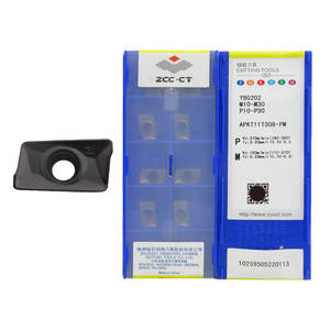 ZCC <span class=keywords><strong>CT</strong></span> APKT11T304 11T308 150412 160408-PM YBG102 202 <span class=keywords><strong>302</strong></span> 205 YBC302 301 YBM351 YBD152 252 Inserts en carbure Outil de tournage CNC - Product Image 5