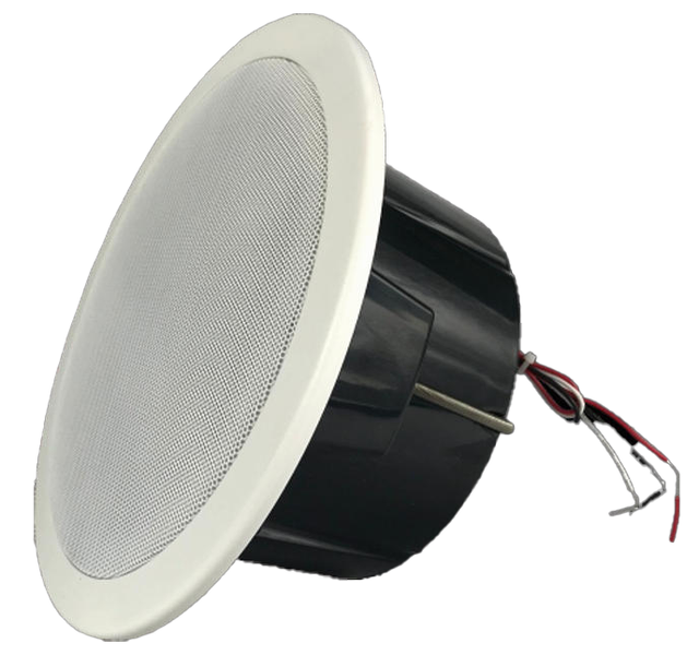 6w 6-inch Ceiling Speaker High Fidelity Coaxial Speaker Hot Sale Elegant Design ABS Loudspeaker Factory Direct Sale Pa System