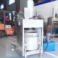 Tekfood Industriële Wijn Druivenpersmachine 100l 200l Hydraulische Mand Wijnpersmachine Voor Wijnverwerking Lijn