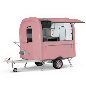 Camion de restauration mobile multifonctionnel en fibre de verre et aluminium, résistant à la rouille, avec compartiments isolés, idéal pour les confiseries – Vente chaude directe usine - Product Image 1