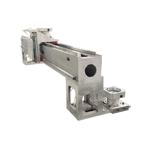 Viga transversal de aluminio de alta precisión para eje <span class=keywords><strong>X</strong></span> y postes de soporte - Product Image 1