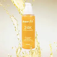 Private Label OEM Bio natürliche Hautpflege 24 Karat Gold Tiefen reinigung Peeling Hydrat ing Facial Clean ser Face Wash