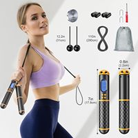 Corde à sauter sans fil de haute qualité corde à sauter numérique cordes à sauter sans fil réglables pour le fitness enfants adultes