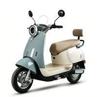 Meilleur prix, moto électrique rétro à 2 roues avec pare-brise et dossier arrière pour adultes, pour la conduite en ville et les courses quotidiennes