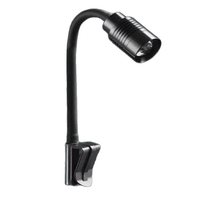 Lámpara de Acuario de 3W con Enfoque Ajustable para Peceras, Mini Lámpara con Clip, Luz para Acuario de Arroyo, 3 Modos