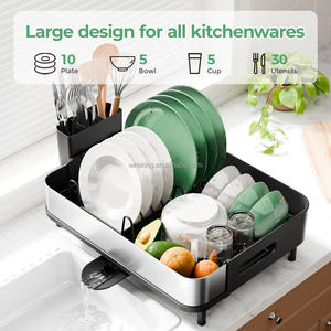 <span class=keywords><strong>Escurridor</strong></span> <span class=keywords><strong>de</strong></span> Platos <span class=keywords><strong>de</strong></span> Acero Inoxidable WIREKING, Estante <span class=keywords><strong>de</strong></span> Almacenamiento para <span class=keywords><strong>Cocina</strong></span>, <span class=keywords><strong>Escurridor</strong></span> <span class=keywords><strong>de</strong></span> Platos para Encimera <span class=keywords><strong>de</strong></span> <span class=keywords><strong>Cocina</strong></span> - Product Image 2