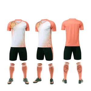 Custom football & soccer mens football jerseys football tshirts Nylon / Acrylic Automated cutting