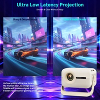Projecteur intelligent A300 Android 14 1080P, 400 ANSI Lumens, haute luminosité, Full HD, lecteur de cinéma maison, projecteur de films portable WP270