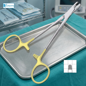 Pinza hemostática manual de acero inoxidable con portaagujas y torsionador de alambre Rubio TC, certificada CE Clase I - Product Image 5