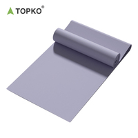 TOPKO Stock Venta al por mayor de látex plano banda de resistencia fitness entrenamiento físico bandas de resistencia