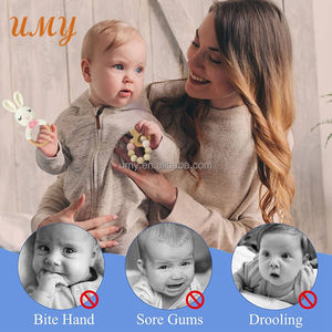 Sonajeros de Madera para Bebés al por Mayor, Mordedores para la Dentición, Juego de Regalo para Recién Nacidos, Sonajero de Ganchillo - Product Image 4