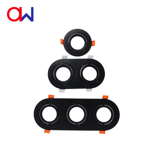 Factory Price GU10 MR16 Spotlight Frame Housing Easy Installation LED Frame Recessed Mounted Housing - Product Image 5