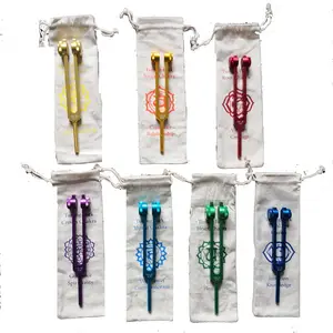 Chakra tuning fork sets for sound healing therapy and chakra balancing yoga and meditation healing tools sound bath