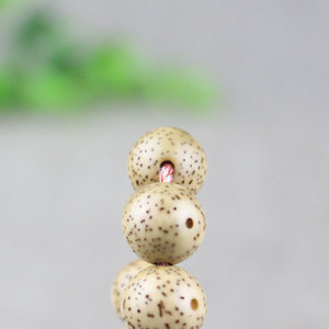 Hainan Bodhi Seed <b>Bracelet</b> 108 Beads Chicken Fat Yellow Round Beads Religious Ceremony Unisex Jewelry - Product Image 3