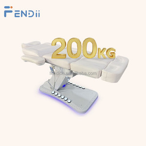 Tempat Tidur Kecantikan Modern Profesional yang Dapat Disesuaikan Secara Elektrik untuk Salon Kecantikan - Product Image 4