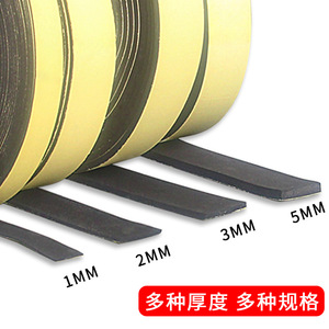Eva Black Single Sided Foam Tape 1 2 3 5mm Thick Waterproof Shockproof For Electronics - Product Image 4
