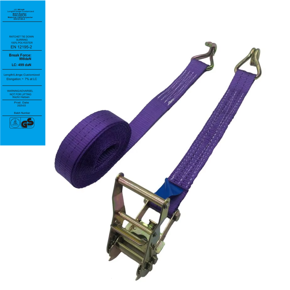 Kimllier 20 Pack Tie-Down Straps 1.5 Inch X 15 Feet Ratchet Straps - View #6