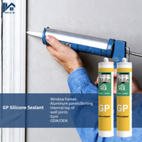 Sellador de Silicona Acética GP, Sellador de Silicona de Uso General, Adhesivo de Silicona Acética