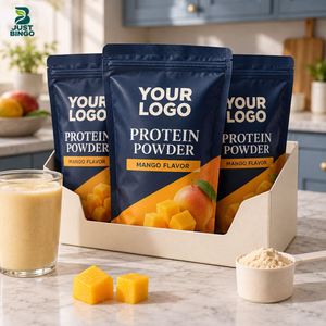Polvo de Batido de Proteínas Halal, Marca Privada, Proveedor OEM con Logotipo y Diseño de Empaque Personalizados para Marcas de Nutrición - Product Image 1