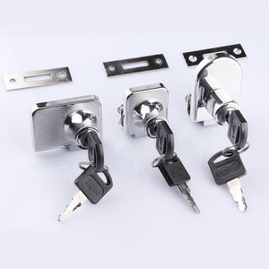 Xinshengfa Furniture <b>Lock</b> Stainless Steel Single Double Door <b>Cabinet</b> <b>Lock</b> Modern Simple Design - Product Image 2