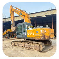 Excavatrice Hyundai R225-7 d'occasion d'origine coréenne en parfait état de marche, excavatrice d'occasion 210W-7 210W-9 en bon état