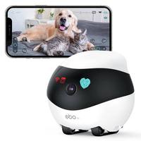 Enabot Ebo SE Edición Estándar, Robot Interactivo para Mascotas con Control Remoto Inalámbrico a través de Aplicación Móvil, Material Plástico Resistente