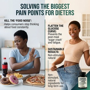 Cápsulas de Berberina Natural con Canela de Ceilán - Complejo Herbal para Apoyo al Metabolismo Saludable, Suplemento con Extracto de Hoja de Morera - Product Image 4