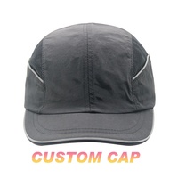Casquette de baseball technique légère, respirante, à séchage rapide, avec éléments réfléchissants haute visibilité, service OEM ODM, idéale pour la course à pied