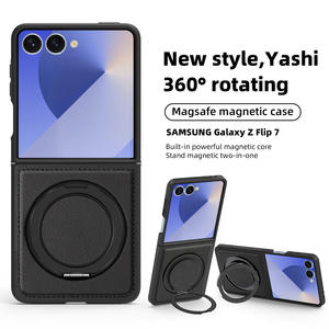 Vente en gros de cuir PU avec anneau magnétique Support de téléphone portable pour Samsung Galaxy <span class=keywords><strong>Z</strong></span> Flip 7 6 5 4 3/ <span class=keywords><strong>Z</strong></span> Fold 7 - Product Image 3